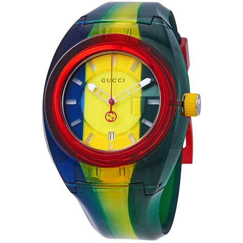 gucci multicolor watch|gucci most expensive watch.